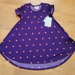 Lularoe Scarlett Size 4 Girl's Dress